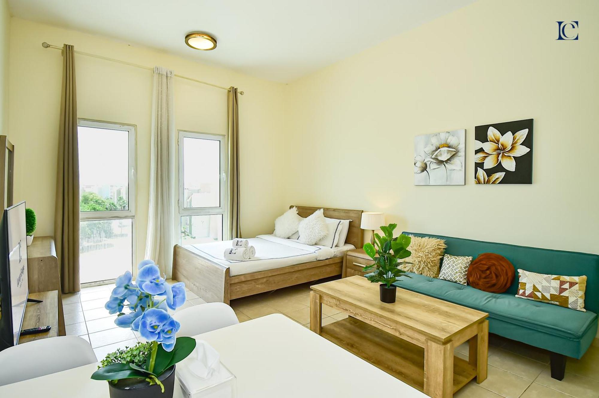 Apartment Luxury Escapes - Tranquil Retreat - Studio Apts Near Metro And Mall - Discovery Gardens - Shar & Mcl Dubai